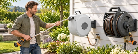 Retractable Hose Reels: Lightweight Hybrid vs Super Heavy Duty