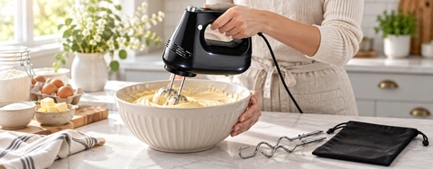 Exploring Electric Hand Mixers: Stainless Steel Accessories