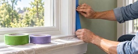 Comparison of High-Quality Painter's Tapes for Precision Painting