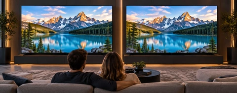Comparison of 85-Inch Smart TVs with 4K UHD and Dolby Vision