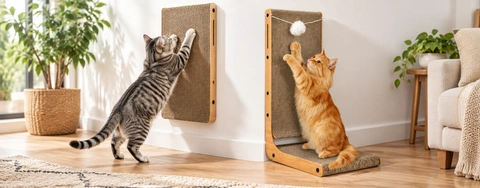 Cat Scratcher Comparison: Wall Mounted vs Vertical Scratching Board