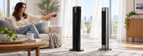 Comparing Air Circulator Tower Fans: Performance and Design