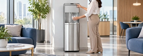 Sleek and Durable Water Cooler Dispensers with Adjustable Temperature