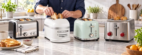 The Ultimate Toaster Comparison: KitchenAid, Dualit, Smeg, Wolf