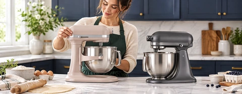 Battle of the Stand Mixers: KitchenAid Artisan vs Precision Master
