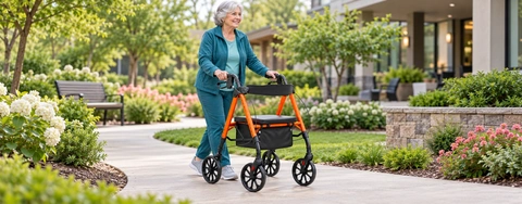 Comparing Upright Walker Rollators: Premium Lightweight Options