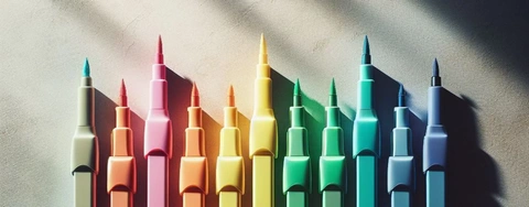 2023 Curve Highlighter Pens: Best for Journaling and Note Taking
