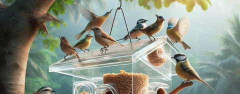 2024 Review: Twinkle Star & LBTING Bird Feeders for Garden