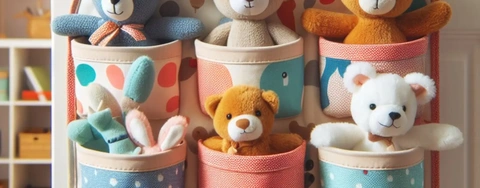 2024 Plush Toy Door Organizer: Perfect Stuffed Animal Storage