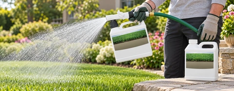 Liquid Fertilizer Comparison: Maximum Green vs. Simple Lawn Solutions