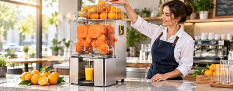 Comparing Orange Squeezer Efficiency: TECSPACE vs VBENLEM