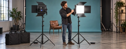 Photography Lighting Comparison: GVM vs GreatLPT LED Lights