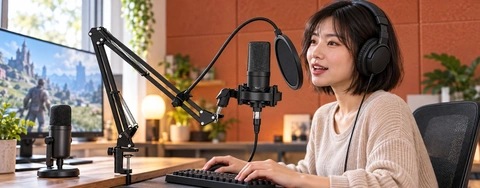 Comparison of Studio Condenser USB Microphones for Gaming & Streaming