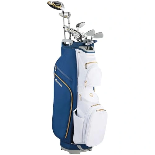 Click to view TaylorMade Golf Kalea Gold Women&rsquo;s Complete Set with Cart Bag Right-Handed