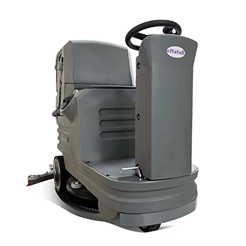 Click to view Emotor Ride-On Floor Scrubber Machine with 21-Inch Brush and 38-Inch Squeegee