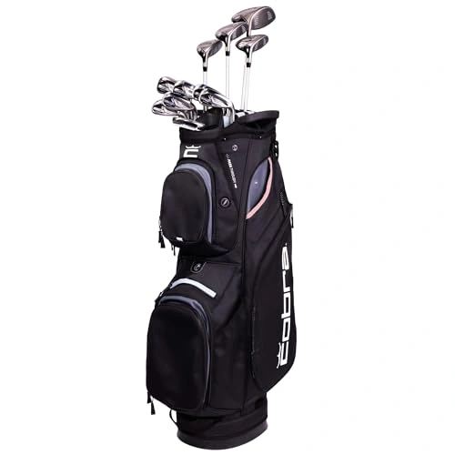 Click to view Cobra Golf Air-X 2 Women&rsquo;s Complete Set Black and Rose Gold