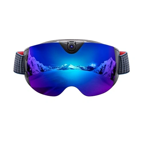 Click to view OhO 4K Smart Ski Goggles with WiFi Camera UV Protection and Anti-Fog for Men and Women