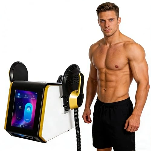 Click to view MYOslim Touchscreen Body Sculpting &amp; Toning Machine for Abdomen, Thighs, and Buttocks