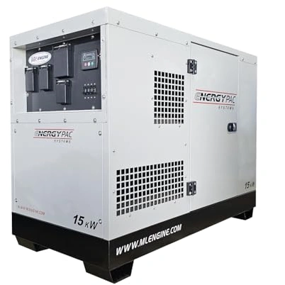 Click to view 15kW Diesel Generator Enclosed with Fuel Tank