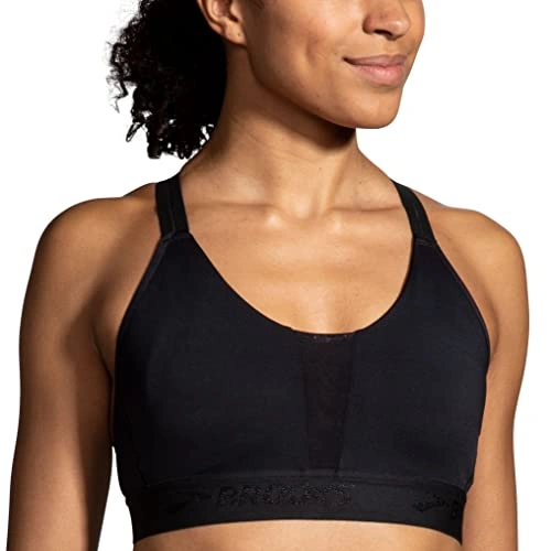Click to view Brooks Women&rsquo;s Plunge 2.0 Sports Bra for Running and Workouts - Black