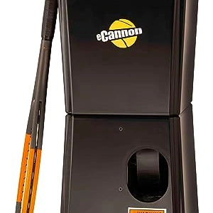 Click to view Sports Tutor eCannon Tennis Ball Machine with Topspin, Compact and Made in USA