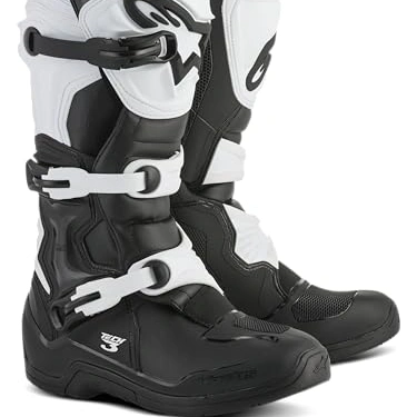 Click to view Alpinestars Tech 3 Motocross Boots Durable Lightweight CE-Certified for Off-Road Powersports