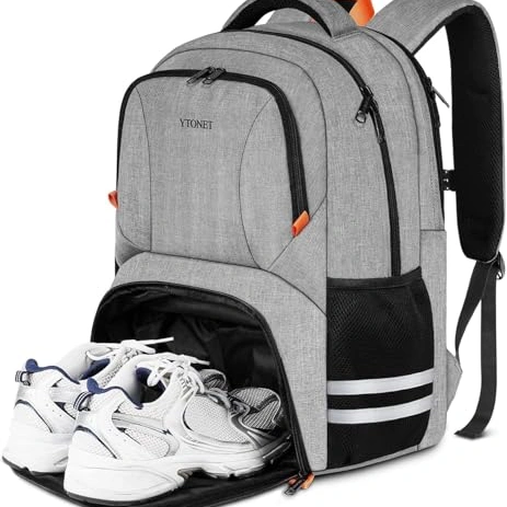 Click to view Ytonet Gym Backpack for Men and Women with Shoe Compartment and Laptop Pocket