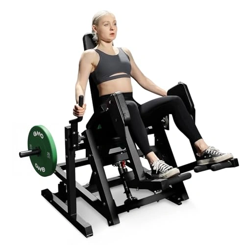 Click to view GMWD Hip Abductor Machine with 3D ARC Motion and 300lbs Capacity