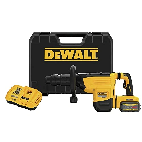 Click to view DeWalt 60V MAX 22 lb Cordless SDS MAX Chipping Hammer Kit