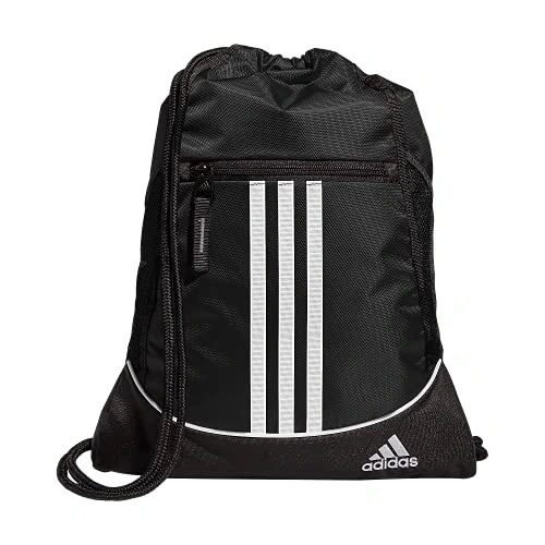 Click to view adidas Alliance Sackpack Drawstring Backpack for Sports and Gym