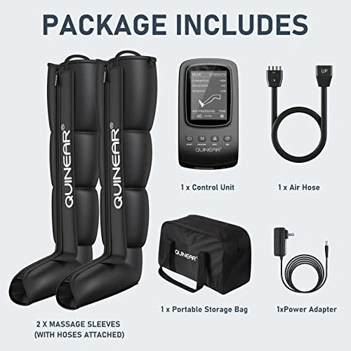 Click to view Quinear Air Compression Recovery System for Massage Therapy and Circulation