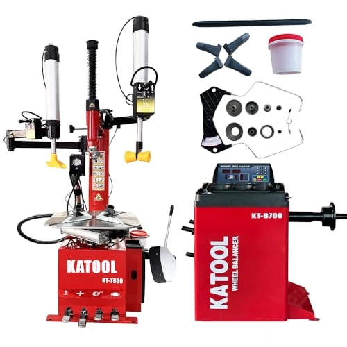 Click to view KATOOL 2.0HP Tire Changer Bead Blaster Wheel Balancer Machine Combo