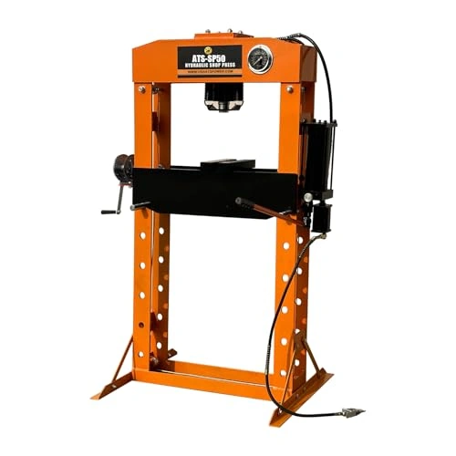 Click to view ATS Power 50 Ton Hydraulic Shop Press with Floor Press Plates