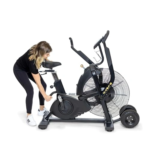 Click to view Air Bike Bells of Steel Magnetic Resistance Fan Exercise Bike with Media and Bottle Holder