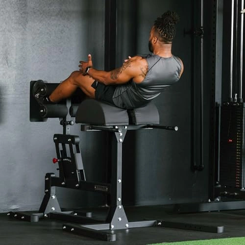 Click to view Titan Fitness Glute and Ham Developer Adjustable GHD Machine with Comfortable Padding