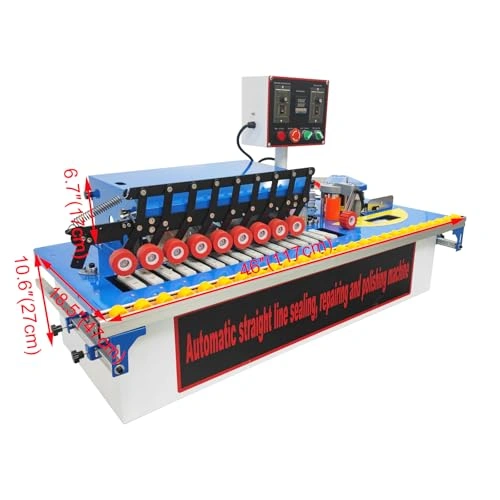 Click to view Thuxeon Automatic Edge Banding Machine with Double-Side Gluing and Trimming
