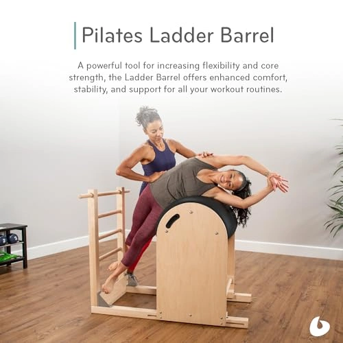 Click to view Balanced Body Ladder Barrel Pilates Equipment for Strength and Flexibility