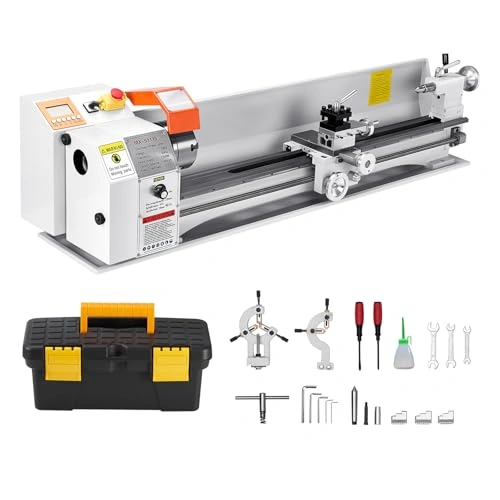 Click to view Vevor Metal Lathe Machine 8.7 x 39 inches Precision Bench Power Lathe