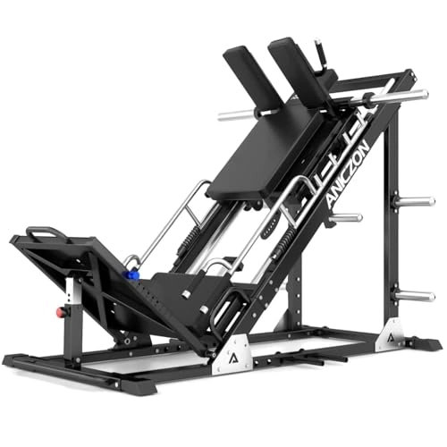 Click to view ANICZON Leg Press Hack Squat Machine Combo for Lower Body Workout