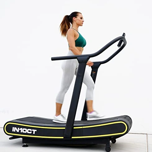 Click to view IN10CT Health Runner Curved Manual Treadmill Non Motorized Running Platform
