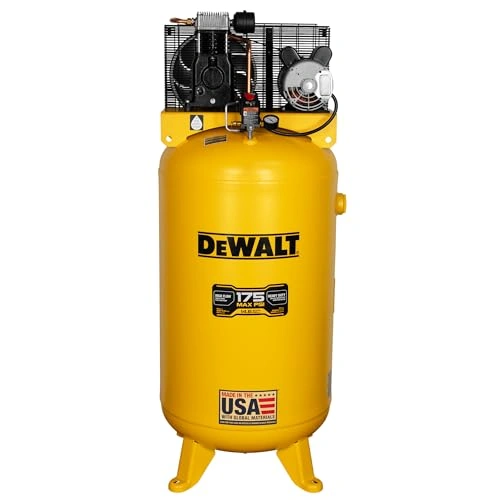 Click to view DeWalt 80 Gallon Vertical Air Compressor 5 HP 175 Max PSI