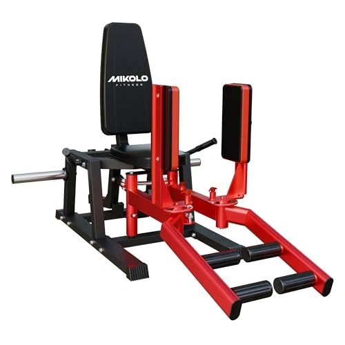 Click to view Mikolo Plate-Loaded Hip Abductor and Adductor Machine for Home Gym