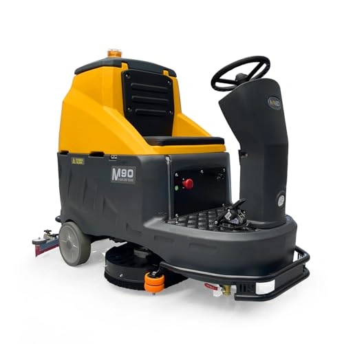 Click to view Ride-On Floor Scrubber 45” Commercial Auto Scrubber Machine for Industrial Use