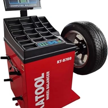 Click to view KATOOL Wheel Balancer Machine KT-B760 Automatic Measurement Ruler for Garage and Shop