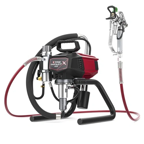 Click to view Titan Impact X 410 Electric Airless Paint Sprayer with Skid and 3300 PSI