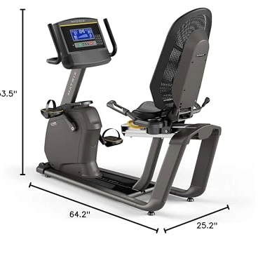 Click to view Matrix Fitness R50 Recumbent Bike with XR and 8.5" LCD