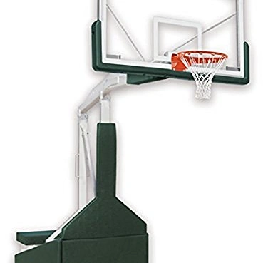 Click to view First Team Tempest Triumph-FL Steel-Glass Portable Basketball System with Glass Backboard