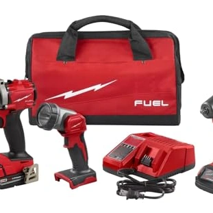 Click to view Milwaukee M18 FUEL 18V Cordless 3-Tool Combo Kit