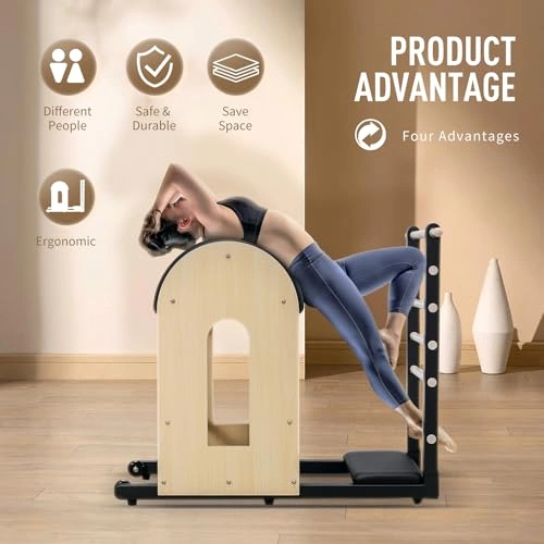 Click to view Faittd Ladder Barrel Pilates Equipment for Strength and Flexibility