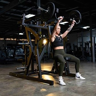 Click to view French Fitness Marin P/L Iso-Lateral Chest and Back Combo Machine